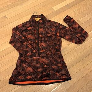 Adorable LUCY jacket S orange/black full zip